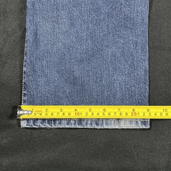 Aura by Wrangler Women's Jeans Size 14 Blue Medium Rise Denim Vintage Y2K - Picture 9 of 9